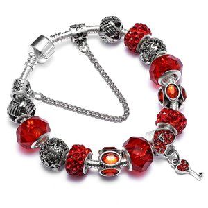3/$35 💗 Sterling Silver Charm Bracelet Bangles Surprise